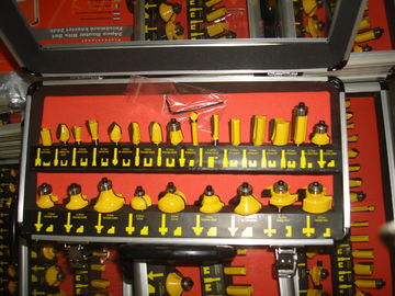 Tc-024A die de Machinedelen 24PCS van de handrouter TCT Routerbeetje voor Houtbewerking wordt geplaatst