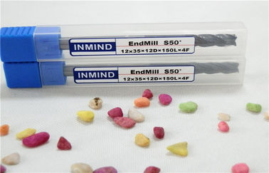 Het beëindigen van CNC Molens van het de Fluiteind van Mirco van het Carbide de Scherpe Hulpmiddel Lange voor Roestvrij staal