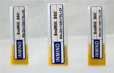 2 fluitcnc het Eindmolen van de Balneus met Stevige Carbidestaaf voor Staal/Roestvrij staal