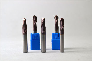 CNC Verminderde van de het Eindmolen van de Balneus Met een laag bedekte het Carbide Scherpe Hulpmiddelen TiAlN voor Koper