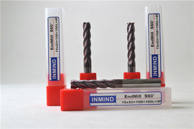 Micro- van het douane snakken de Stevige carbide Eindmolens Steel Met een laag bedekte Scherpe Hulpmiddelen