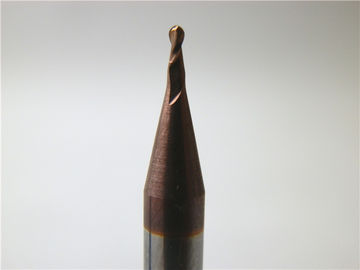 Van Micro- van het douane Stevige carbide met een laag bedekte de Balneus Endmill 0.3um Eindmolens Tialn