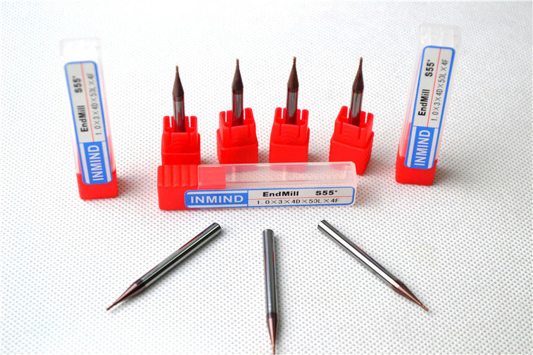 Twee fluithrc60 het Micro- Eind maalt Micro- Groottehrc55 Snijder, 0.3mm tot 0.9mm
