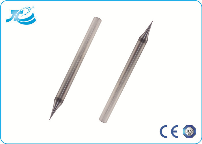 Stevige het Carbide Scherpe Hulpmiddelen van de TiAlNdeklaag, 0.5 mm-van het Micro- Molen Diameter de Vlakke Eind